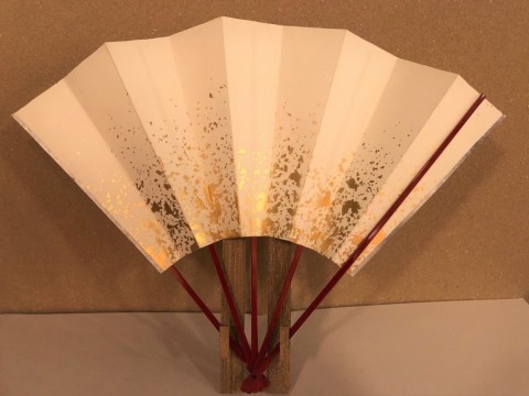 Ornamental fan, Dragon