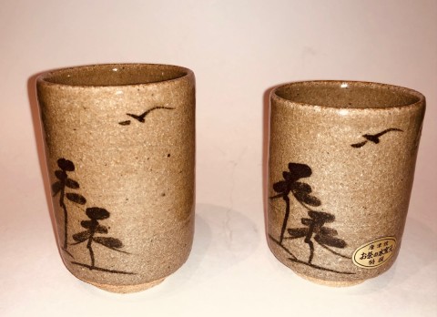 Karatsu,Pair of  teacup