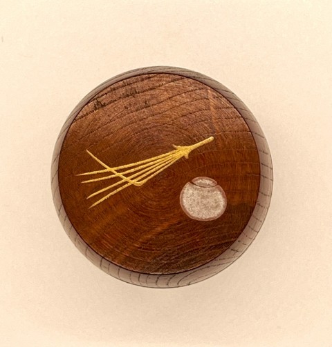 Natsume,Tea container, Pine pattern