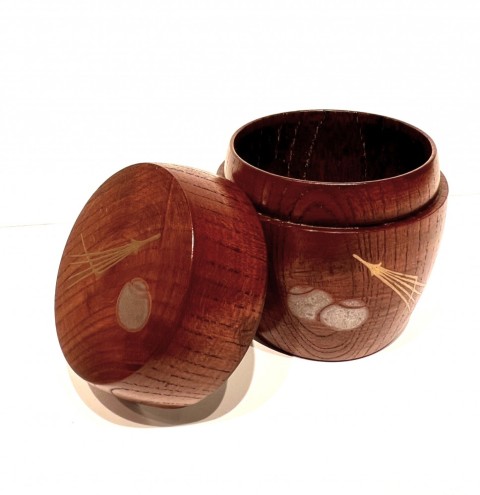 Natsume,Tea container, Pine pattern